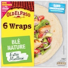 6 wraps blé nature extra moelleux - OLD EL PASO dans le catalogue Intermarché Hyper