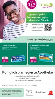 Aktueller mea - meine apotheke Prospekt "Unsere Juni-Angebote" Seite 1 von 4 Seiten