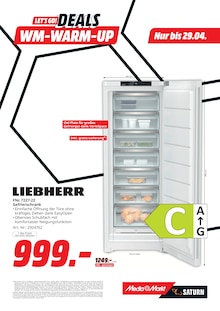 Gefrierschrank im MediaMarkt Saturn Prospekt "LET'S GO! DEALS WM-WARM-UP" mit 20 Seiten (Wuppertal)