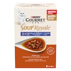 Pâtée pour Chats Soup' Royale Gourmet - PURINA en promo à 2,89 € chez Carrefour Pâtée pour Chats Soup' Royale Gourmet - PURINA dans le catalogue Carrefour