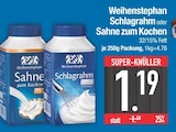 Aktuelles Schlagrahm oder Sahne zum Kochen Angebot bei EDEKA in München ab 1,19 €