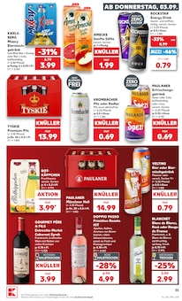 Krombacher im Kaufland Prospekt "Hier bin ich richtig" mit 69 Seiten (Braunschweig)
