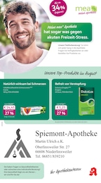 mea - meine apotheke Prospekt für Ottweiler: "Unsere August-Angebote", 4 Seiten, 01.08.2026 - 31.08.2026