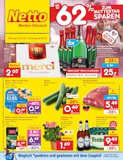 Aktueller Netto Marken-Discount Prospekt mit Wein, "Aktuelle Angebote", Seite 1