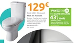 Mr.Bricolage Tarbes - Promo Pack WC Modena Promo Pack WC Modena à 129,00 € dans le catalogue Mr.Bricolage à Tarbes