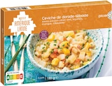 Picard Montgeron - Promo Ceviche de dorade-sébaste Promo Ceviche de dorade-sébaste à 5,99 € dans le catalogue Picard à Montgeron