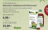 Naturreiner Heilpflanzensaft Artischocke bei VITALIA Reformhaus im Leipzig Prospekt für 8,99 €