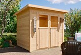 Hagebaumarkt Neunkirchen - Blockbohlenhaus Melbourne Angebot im Prospekt Blockbohlenhaus Melbourne bei Hagebaumarkt im Neunkirchen Prospekt für 999,00 €