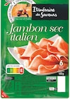 Jambon sec italien - Itinéraire des Saveurs - Intermarché Hyper Jambon sec italien - Itinéraire des Saveurs à 1,23 € dans le catalogue Intermarché Hyper