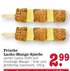 Frische Lachs-Mango-Spieße im aktuellen E center Prospekt