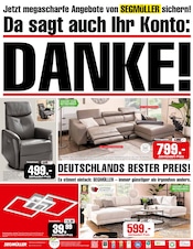 Aktueller Segmüller Prospekt mit Couch, "100 Jahre Segmüller - Tag der Abrechnung", Seite 2
