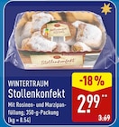 Stollenkonfekt Angebote von Wintertraum bei ALDI Nord Detmold für 2,99 €