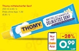 mittelscharfer Senf von Thomy im aktuellen Netto Marken-Discount Prospekt für 0,99 €