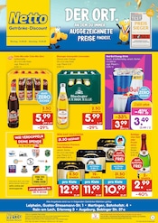 Bier im Netto Marken-Discount Prospekt in Bobingen Aktueller Netto Marken-Discount Prospekt mit Bier, "DER ORT, AN DEM DU IMMER AUSGEZEICHNETE PREISE FINDEST.", Seite 1