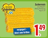 Zuckermais im EDEKA Prospekt Zuckermais von im aktuellen EDEKA Prospekt für 1,49 €