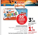 Surprise Playmobil - Kinder en promo chez Super U Clermont-Ferrand à 1,70 €