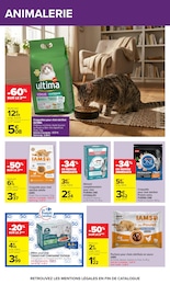 Offre Purina One dans le catalogue Carrefour du moment à la page 61