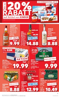Jack Daniels im Kaufland Prospekt "Aktuelle Angebote" mit 61 Seiten (Duisburg)