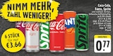 Aktuelles Coca-Cola, Fanta, Sprite Angebot bei EDEKA in Würselen ab 0,77 €