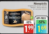Eis Bourbon Vanille von Mövenpick im aktuellen EDEKA Prospekt für 1,69 €