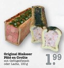 Original Elsässer Pâté en Croûte mit Geflügelfleisch Angebote bei E center Karlsruhe für 1,99 €