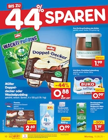 Milch im aktuellen Netto Marken-Discount Prospekt (Ulm) Milch im Netto Marken-Discount Prospekt "Aktuelle Angebote" mit 60 Seiten (Ulm)