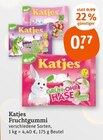 Fruchtgummi im tegut Prospekt Fruchtgummi von Katjes im aktuellen tegut Prospekt für 0,77 €