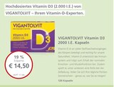 LINDA Premiumapotheke Marktbreit - VIGANTOLVIT Vitamin D3 Angebot im Prospekt VIGANTOLVIT Vitamin D3 bei LINDA Premiumapotheke im Marktbreit Prospekt für 14,50 €