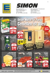 Aktueller EDEKA Discounter Prospekt in Eslohe und Umgebung, "Aktuelle Angebote" mit 24 Seiten, 29.07.2024 - 03.08.2024