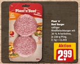 Plant 'n' Beef Burger Angebote von Willms bei REWE Leverkusen für 2,99 €