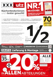 Der aktuelle XXXLutz Prospekt Der aktuelle XXXLutz Prospekt NR.1 BEI KÜCHEN