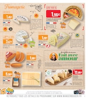 Promos Fromage dans le catalogue "C'EST TOUS LES JOURS LE MARCHÉ" de Supermarchés Match Fromage en promo dans le catalogue Supermarchés Match à la page 7