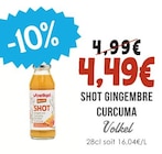 Shot Gingembre Curcuma - VOELKEL dans le catalogue Naturalia