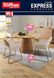 Esstisch im Höffner Prospekt in Brühl Aktueller Höffner Prospekt mit Esstisch, "EXPRESS LANDHAUS", Seite 1