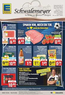 EDEKA Prospekt der Woche "Aktuelle Angebote" Seite 1, 29.06.2026 bis 04.07.2026 für Witten Aktueller EDEKA Prospekt "Aktuelle Angebote" Seite 1 von 24 Seiten für Witten