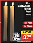 LED-Echtwachskerzen bei Zimmermann im Bremen Prospekt für 3,99 €