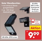 Solar Wandleuchten Angebote bei Netto Marken-Discount Nordhorn für 9,99 €