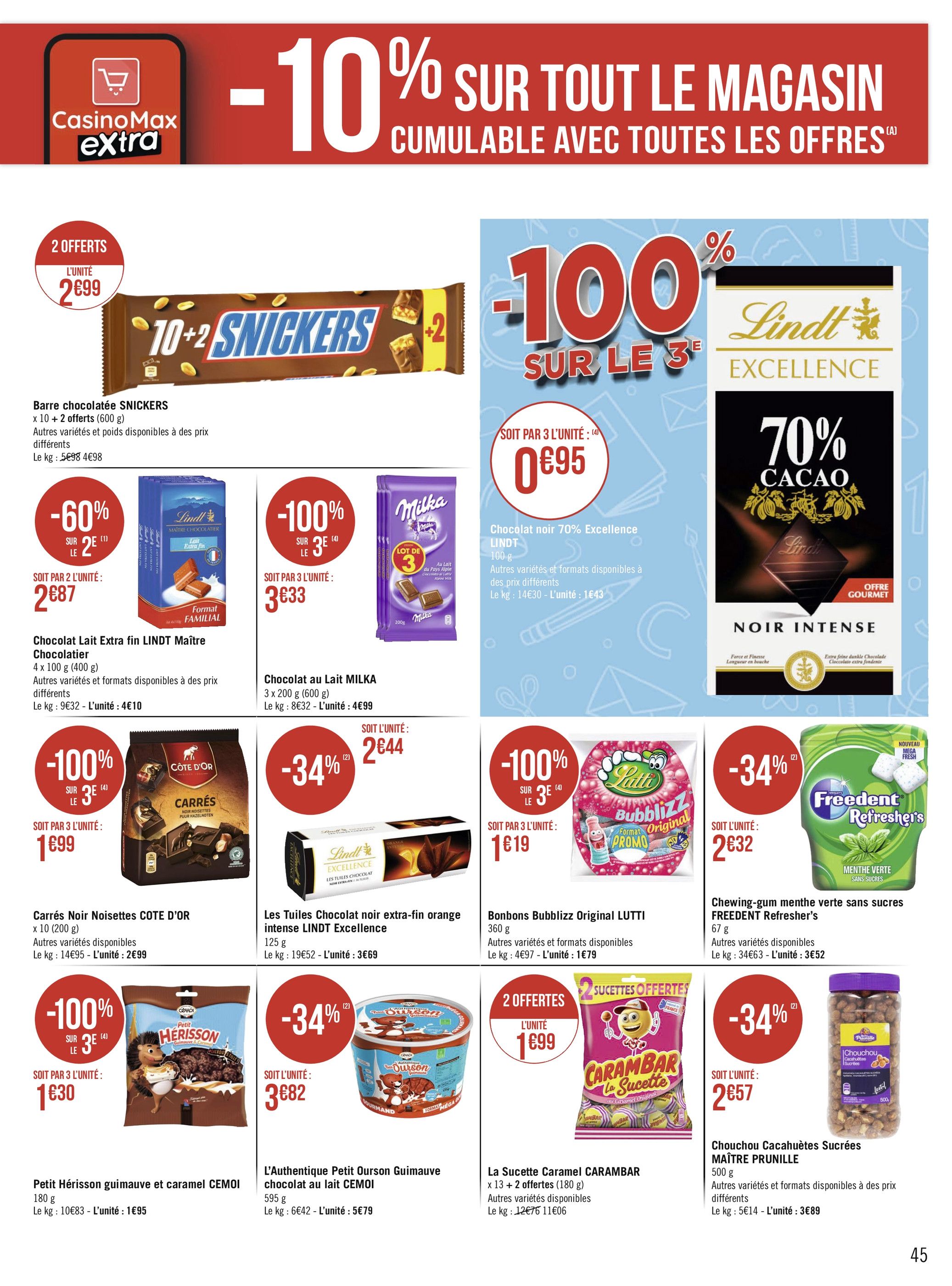 E.Leclerc Bonbons » Prix et promos dans le catalogue de la semaine