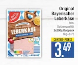 Original Bayerischer Leberkäse von Gut & Günstig im aktuellen EDEKA Prospekt für 3,49 €