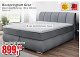 Aktuelle Bett Angebote bei Die Möbelfundgrube in Trier Aktuelles Boxspringbett Graz Angebot bei Die Möbelfundgrube in Trier ab 899,99 €