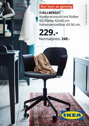 Möbel & Einrichtung Prospekt von IKEA IKEA Prospekt: Nur kurz so günstig, 1 Seite, 15.08.2022 - 22.08.2022
