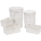 Panière à linge lin dans le catalogue Maxi Bazar