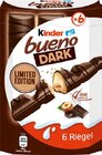 Bueno Dark von Kinder für 3,29 € bei Lidl im Angebot Bueno Dark von Kinder im aktuellen Lidl Prospekt