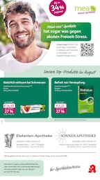 Apotheken Prospekt von mea - meine apotheke in Penig Aktueller mea - meine apotheke Apotheken Prospekt für Penig: Unsere August-Angebote mit 4} Seiten, 01.08.2026 - 31.08.2026
