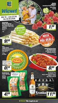 Krombacher im EDEKA Prospekt "Aktuelle Angebote" mit 18 Seiten (Lünen)