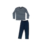 Pyjama long Bio - TEX en promo chez Carrefour Saint-Étienne à 11,89 €