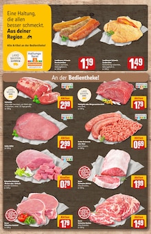 Rindfleisch im REWE Prospekt "Dein Markt" mit 32 Seiten (Ludwigshafen (Rhein))
