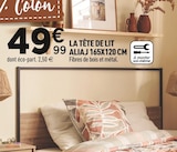 La tête de lit aliaj 165x120 cm en promo chez Centrakor Saint-Nazaire à 49,99 €