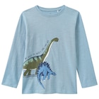 Jungen Langarmshirt mit Dino-Print für 7,99 € bei Ernstings family im Angebot Jungen Langarmshirt mit Dino-Print im aktuellen Ernstings family Prospekt