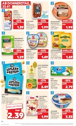 Frischkäse Angebot im aktuellen Kaufland Prospekt auf Seite 32
